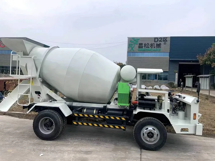 3 Cubic Meter Concrete Mixer Truck